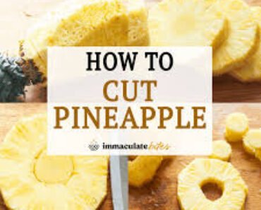 How To Cut a Pineapple