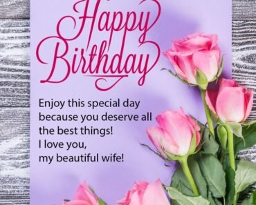 Happy Birthday For Wife